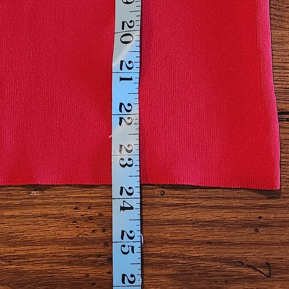Dana Buchman square Neckline Knit Tank Top Size M Color Red - Picture 6 of 11